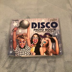 NIB - DISCO Photo Booth Backdrop and TWENTY-ONE Photo Props